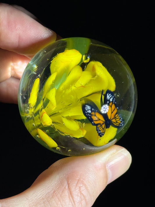 Marble by Rocko Belloso and Paul Stankard