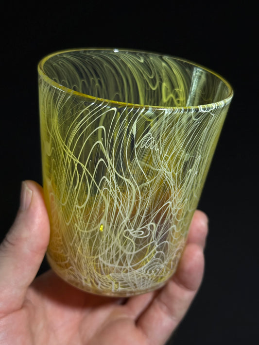 Chaos Rocks Glass by Xander D’Ambrosio