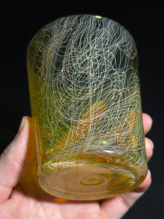 Chaos Rocks Glass by Xander D’Ambrosio