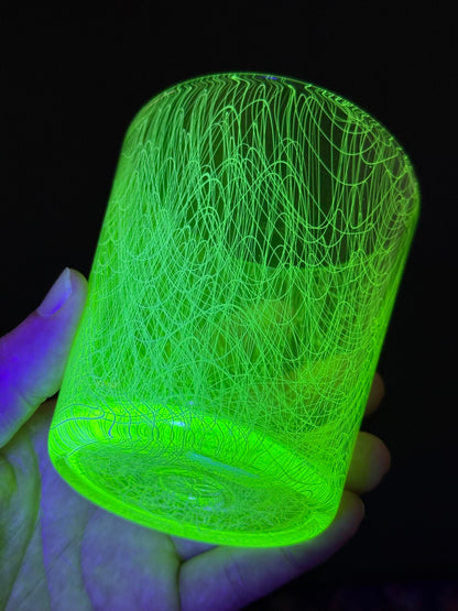 UV Chaos Rocks Glass by Xander D’Ambrosio