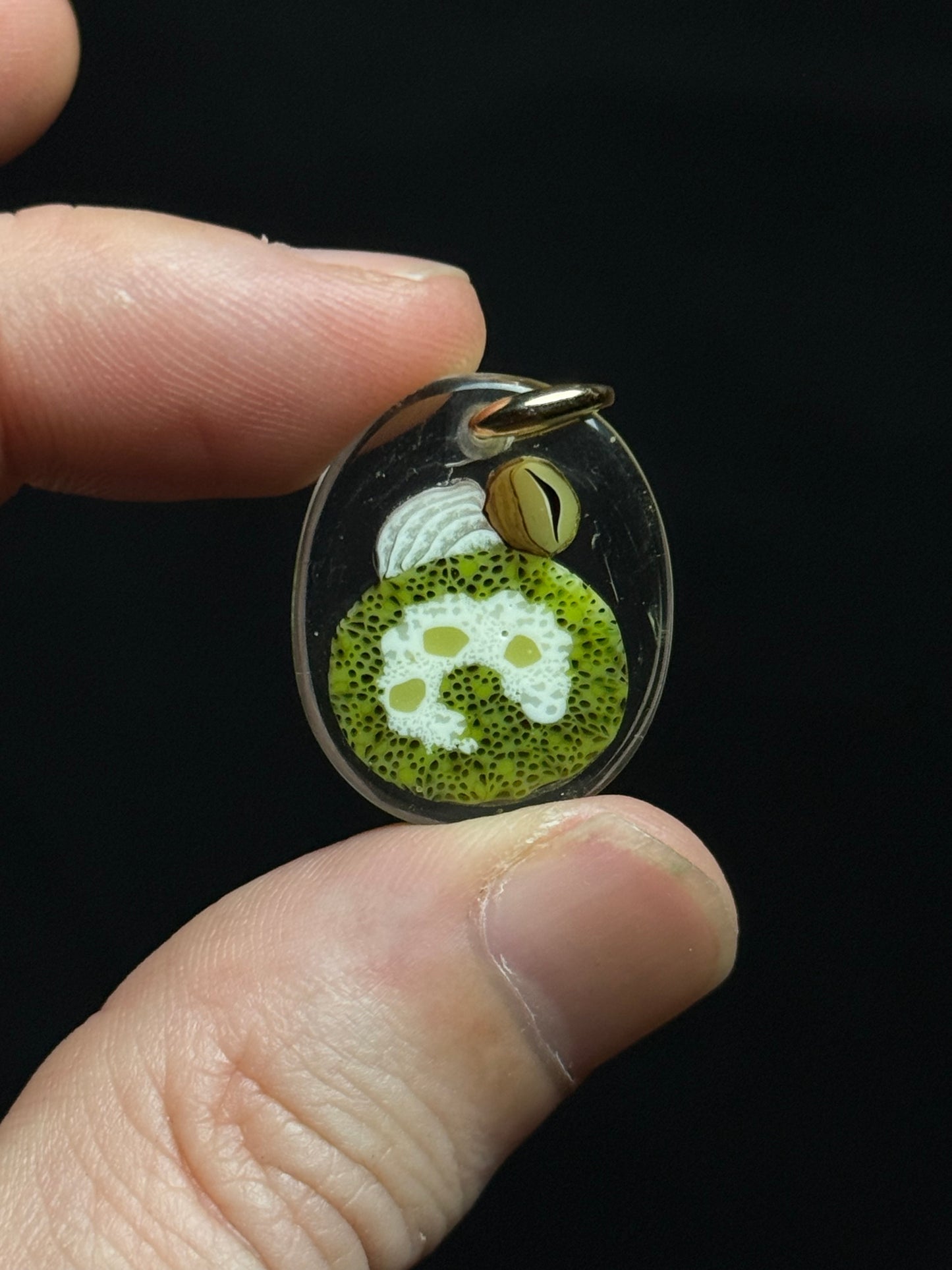 Sakiyo Takeuchi - Pendant - “Matcha Roll Cake”