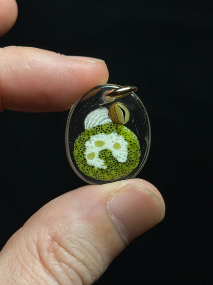 Sakiyo Takeuchi - Pendant - “Matcha Roll Cake”