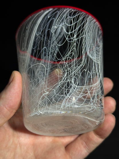 Chaos Rocks Glass set (2) by Xander D’Ambrosio
