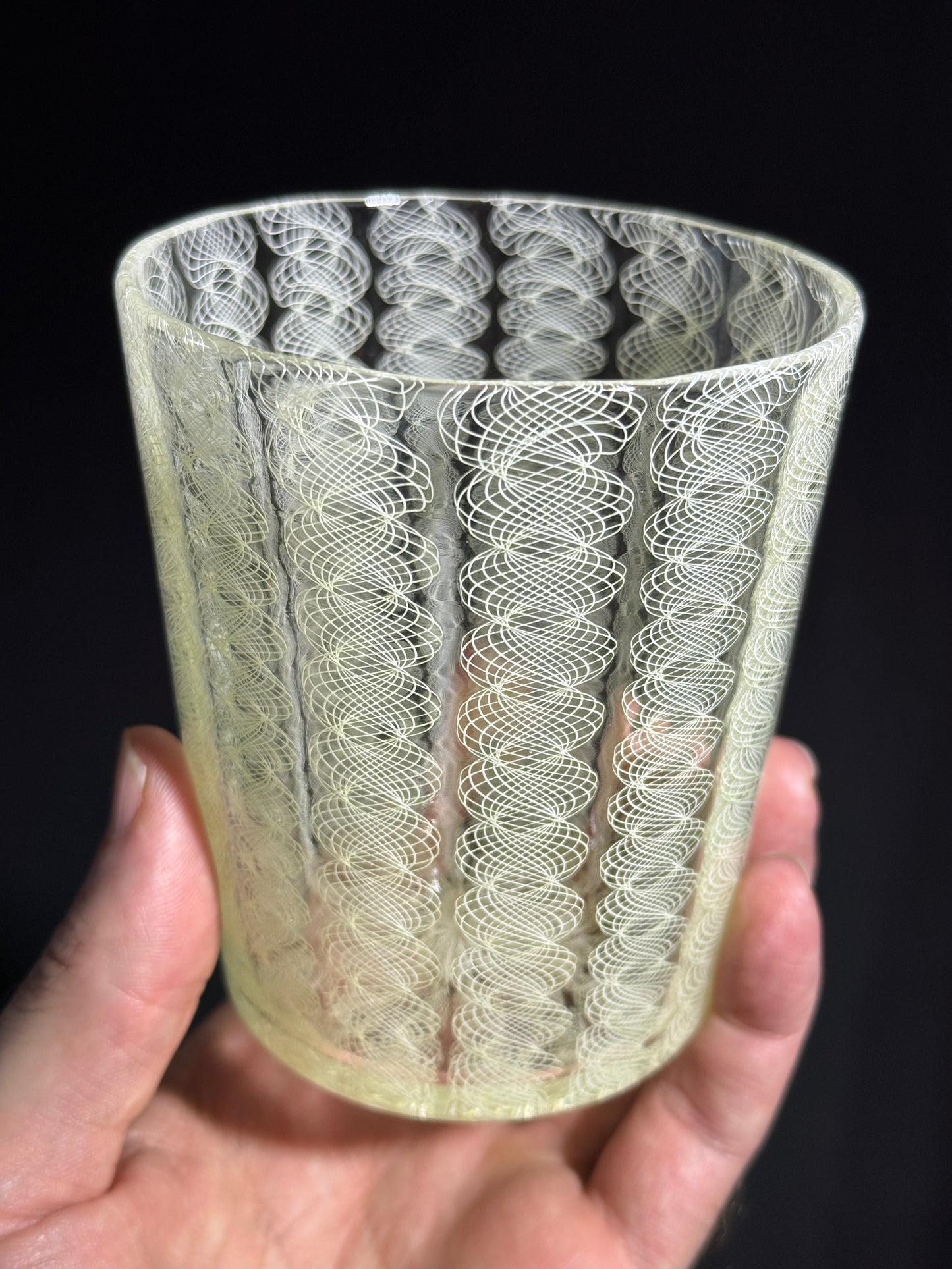 UV Cane Rocks Glass by Xander D’Ambrosio