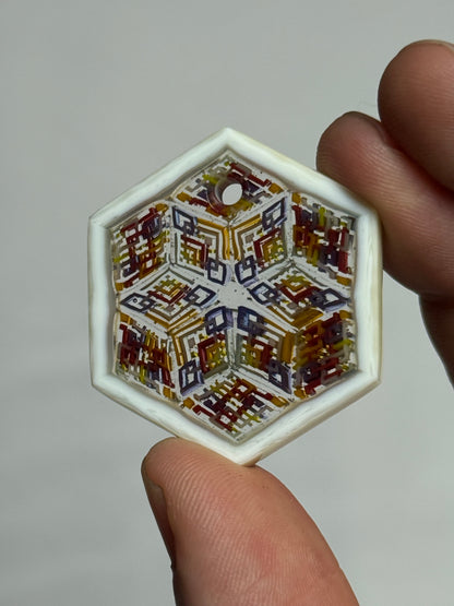 Daisuke Takeuchi - Tile Pendant - “Hexagon”