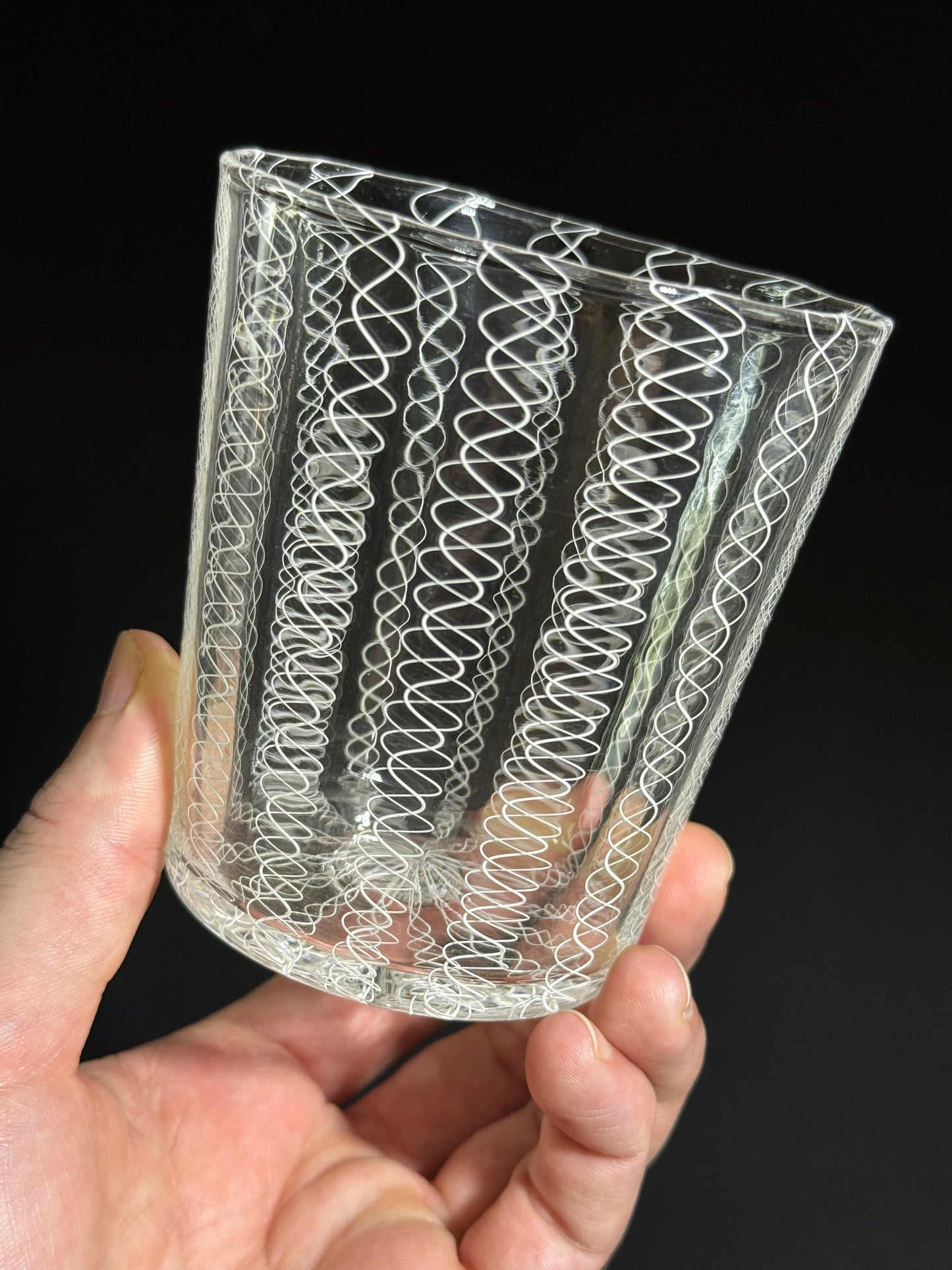 Cane Rocks Glass by Xander D’Ambrosio