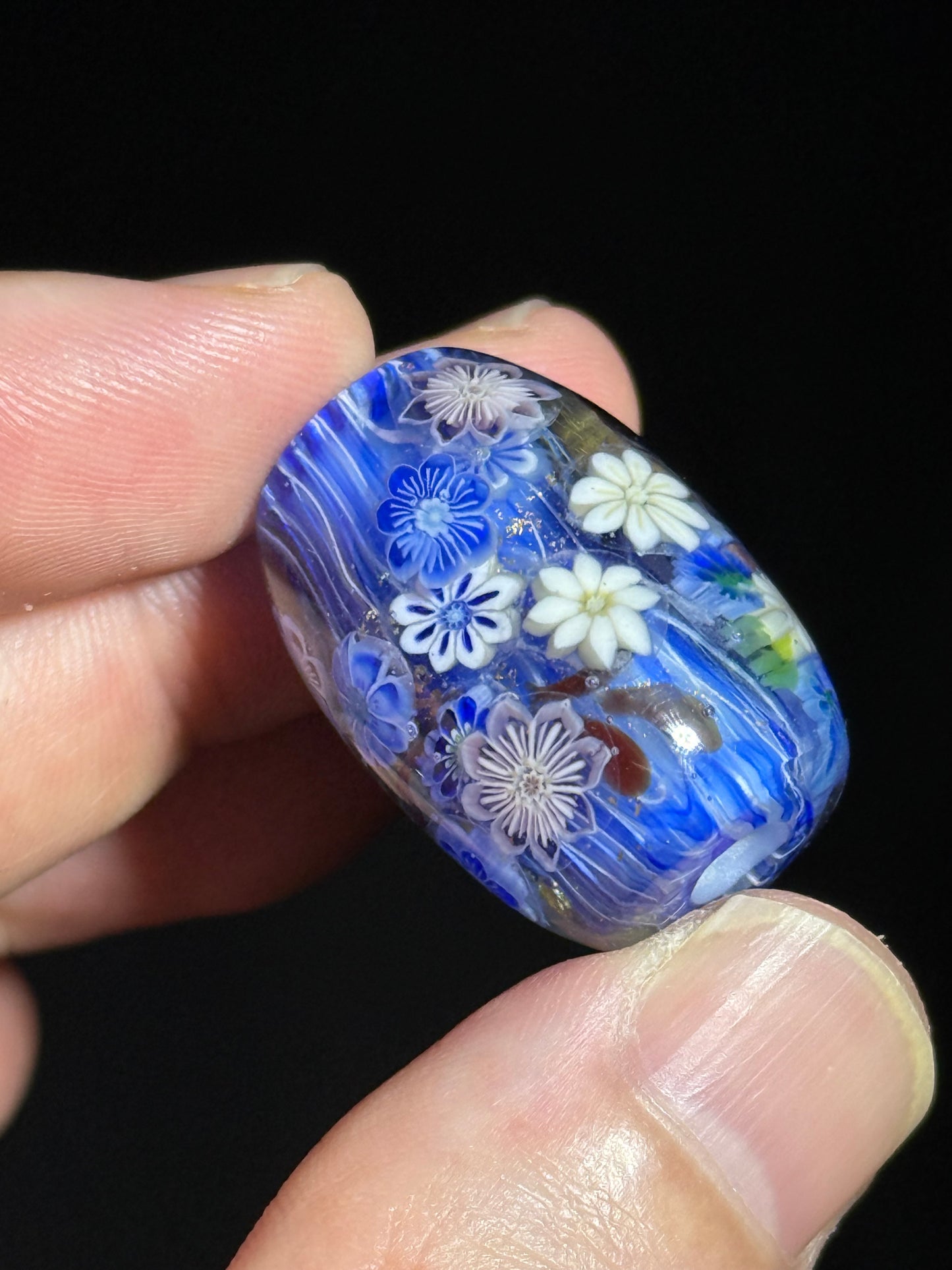 Cat bead by Akiko Furuki