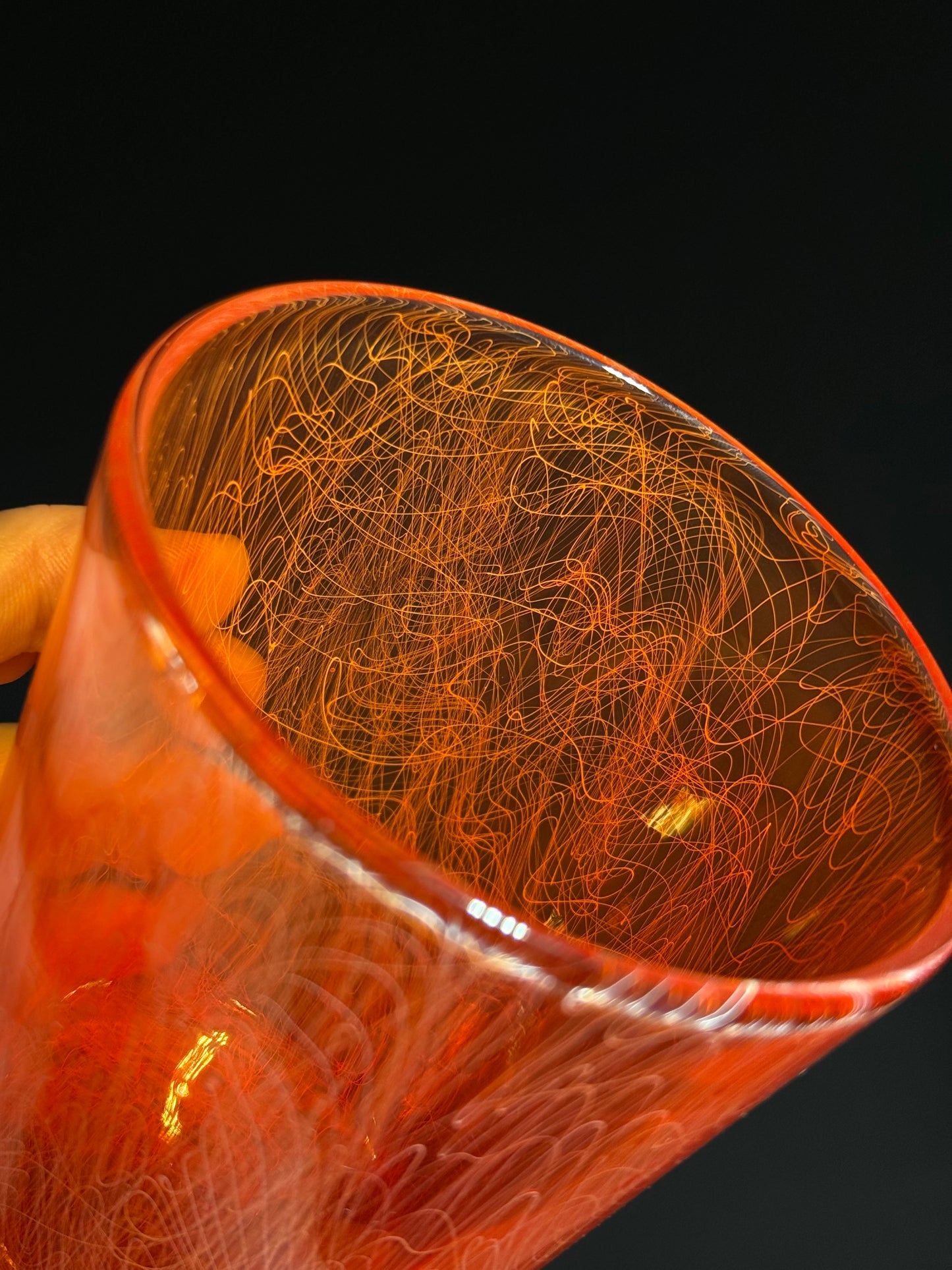 Chaos Rocks Glass by Xander D’Ambrosio
