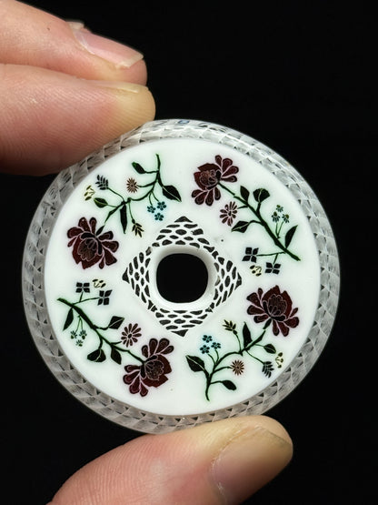 Sakiyo Takeuchi - Pendant - “Kalocsa Embroidery”