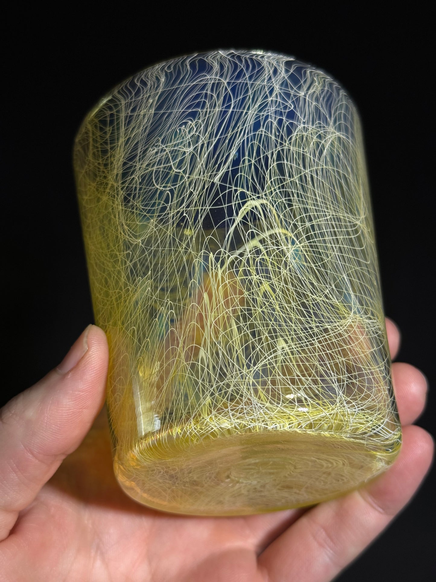 Chaos Rocks Glass by Xander D’Ambrosio