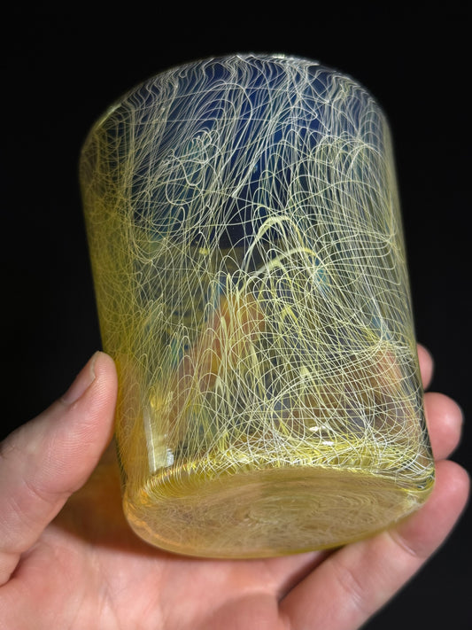 Chaos Rocks Glass by Xander D’Ambrosio