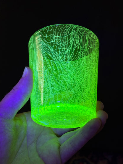 UV Chaos Rocks Glass by Xander D’Ambrosio