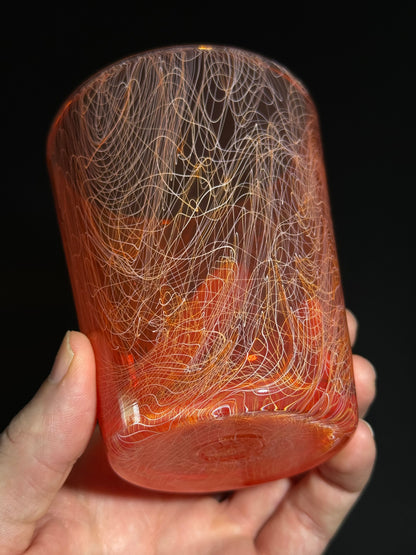 Chaos Rocks Glass by Xander D’Ambrosio