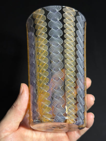 Cane Pint Glass by Xander D’Ambrosio
