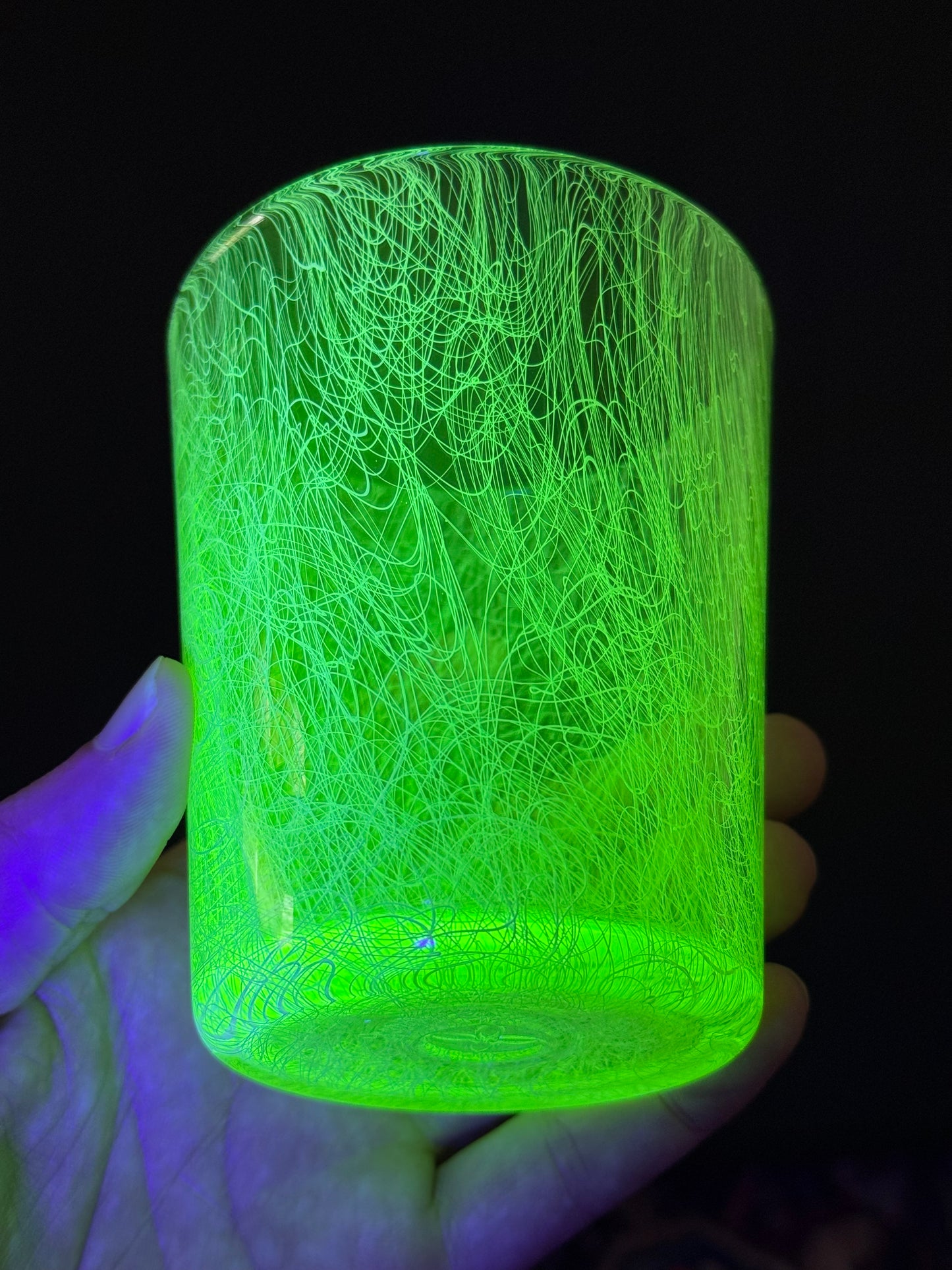 UV Chaos Rocks Glass by Xander D’Ambrosio