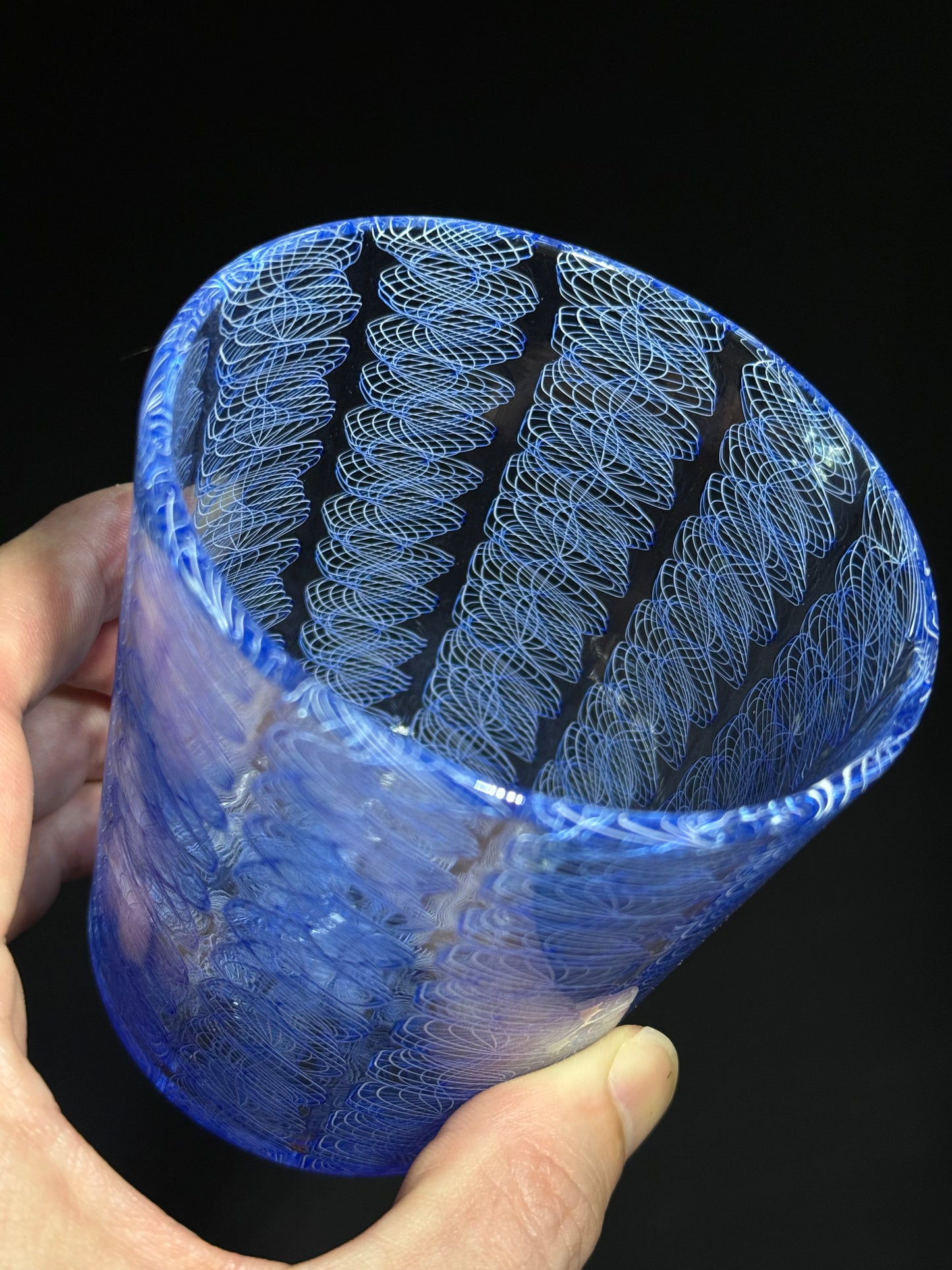 Cane Rocks Glass by Xander D’Ambrosio