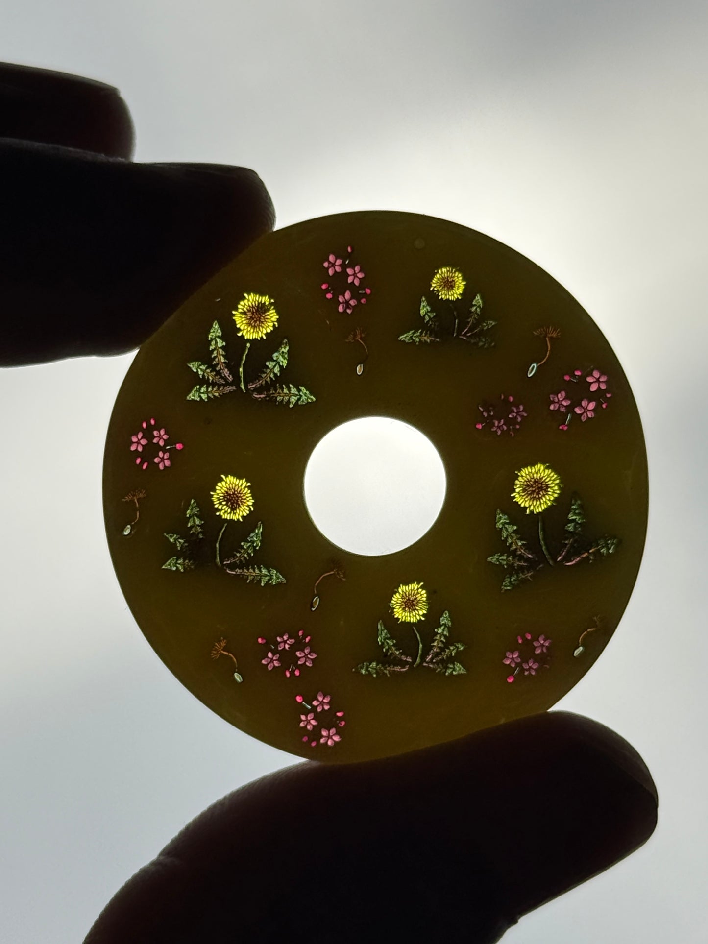Sakiyo Takeuchi - Pendant - “Dandelion”