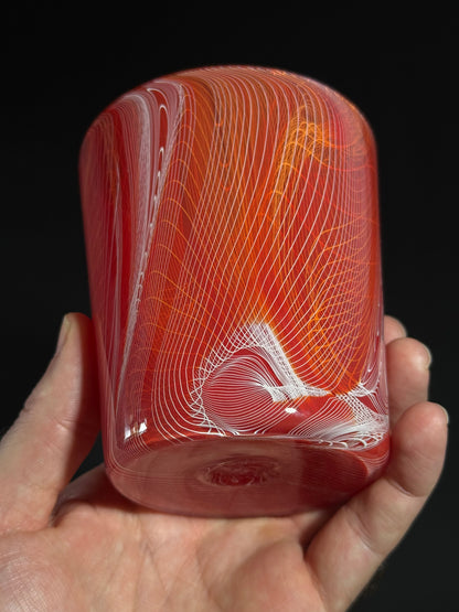 Chaos Rocks Glass by Xander D’Ambrosio