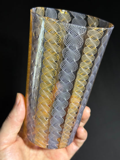 Cane Pint Glass by Xander D’Ambrosio