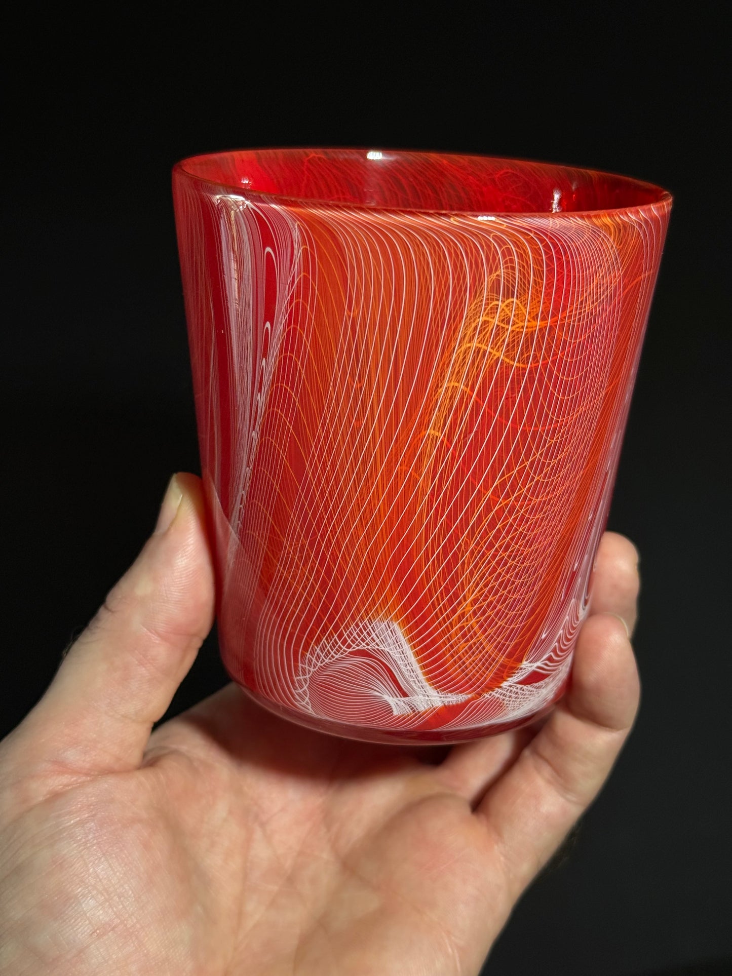 Chaos Rocks Glass by Xander D’Ambrosio