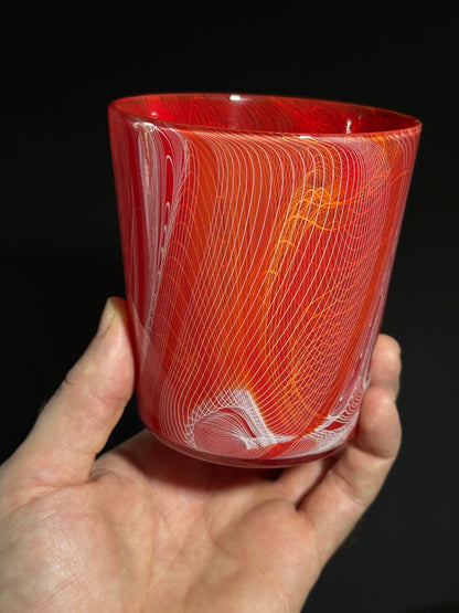 Chaos Rocks Glass by Xander D’Ambrosio