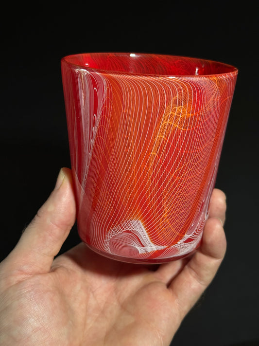 Chaos Rocks Glass by Xander D’Ambrosio