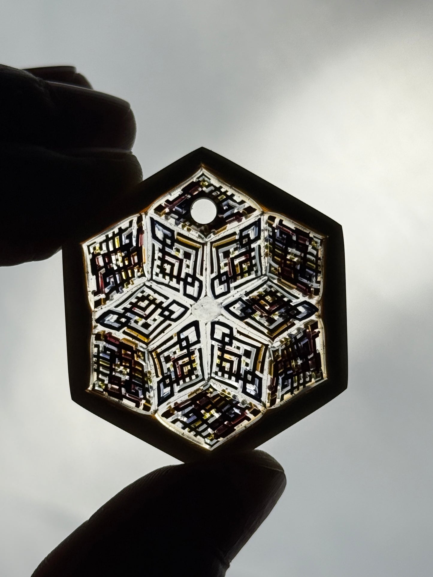 Daisuke Takeuchi - Tile Pendant - “Hexagon”