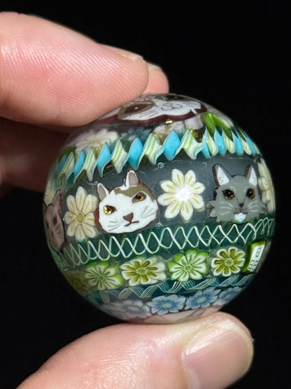 8 Cat Marble by Akiko Furuki