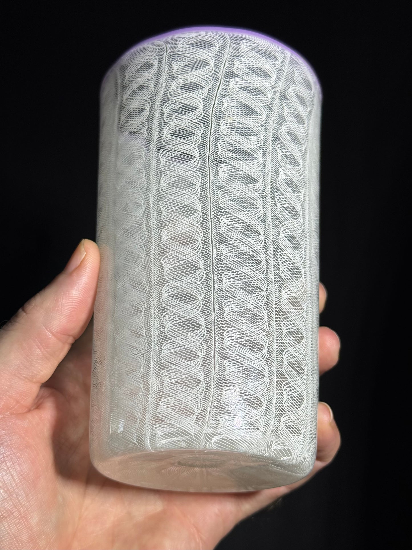 Cane Pint Glass by Xander D’Ambrosio
