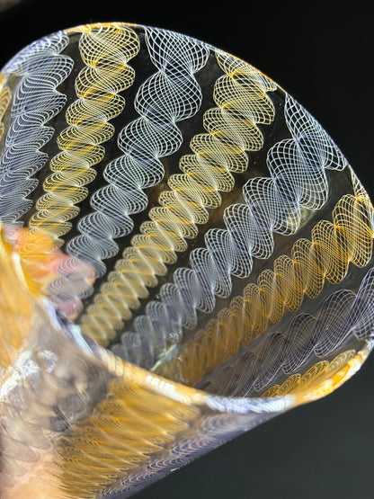 Cane Pint Glass by Xander D’Ambrosio