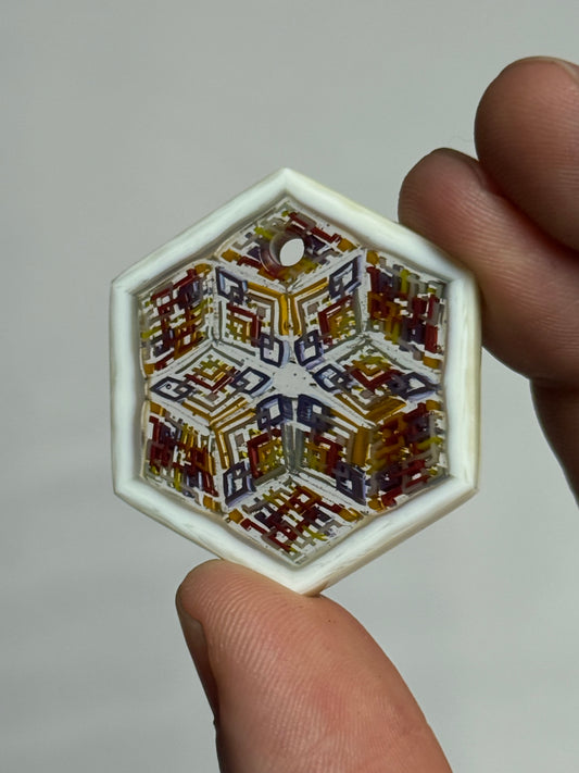 Daisuke Takeuchi - Tile Pendant - “Hexagon”