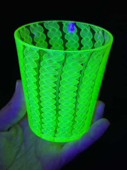 UV Cane Rocks Glass by Xander D’Ambrosio