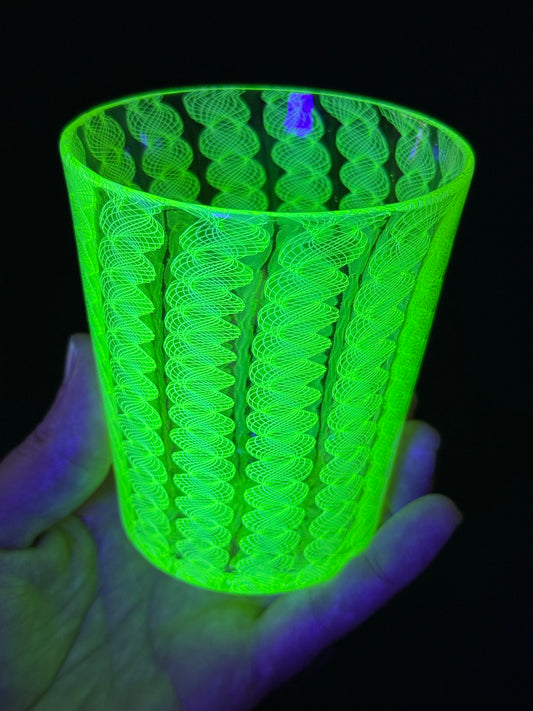 UV Cane Rocks Glass by Xander D’Ambrosio