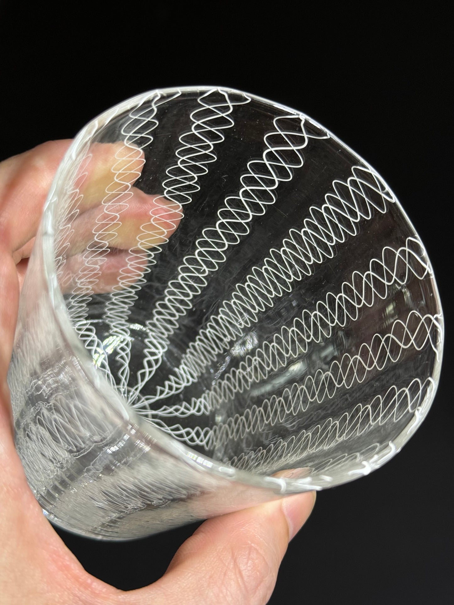 Cane Rocks Glass by Xander D’Ambrosio