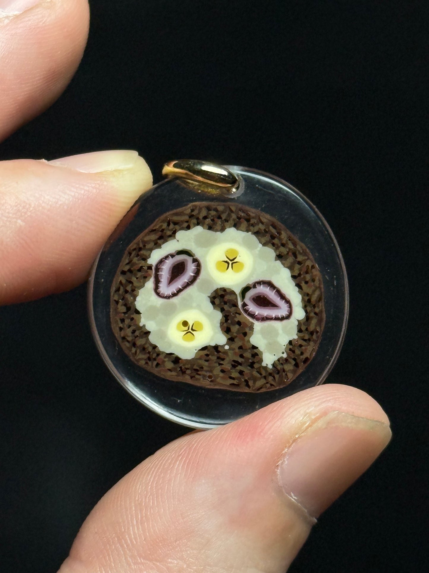 Sakiyo Takeuchi - Pendant - “Chocolate Roll Cake”