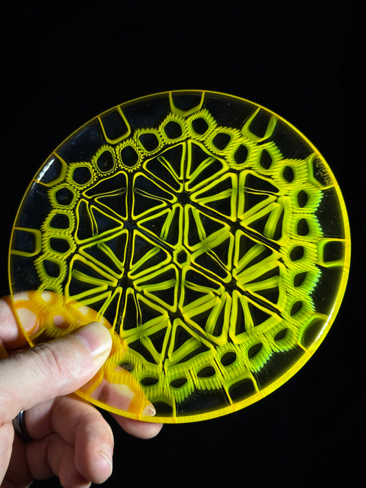 Murrine plate by Xander D‘Ambrosio.