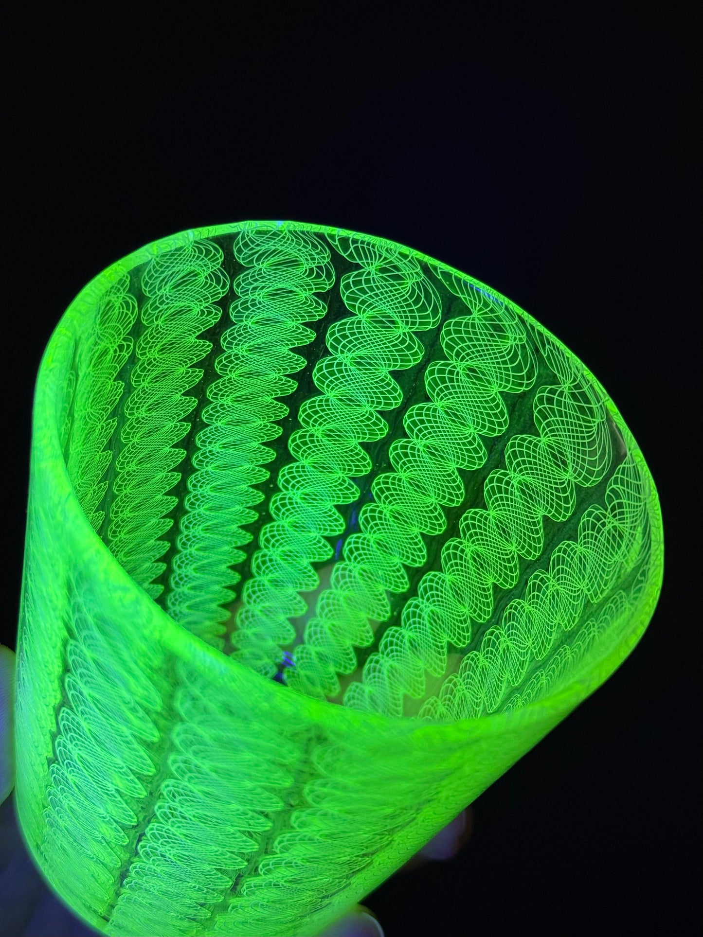 UV Cane Rocks Glass by Xander D’Ambrosio