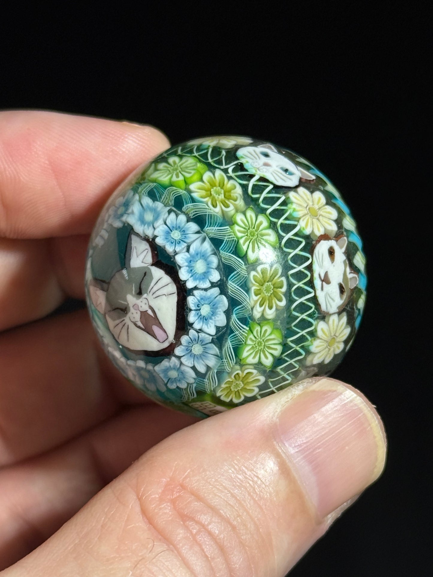 8 Cat Marble by Akiko Furuki
