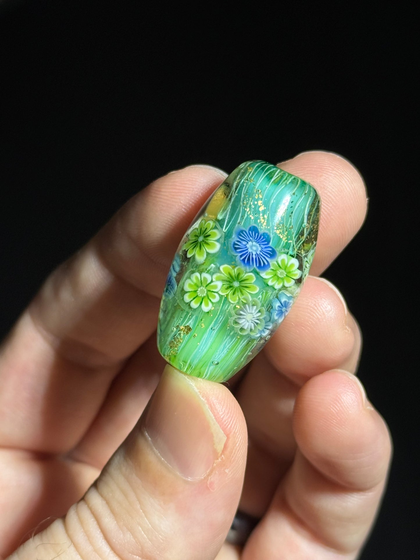 Tiger bead by Akiko Furuki