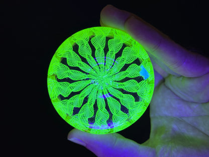 UV Cane Rocks Glass by Xander D’Ambrosio