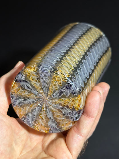 Cane Pint Glass by Xander D’Ambrosio
