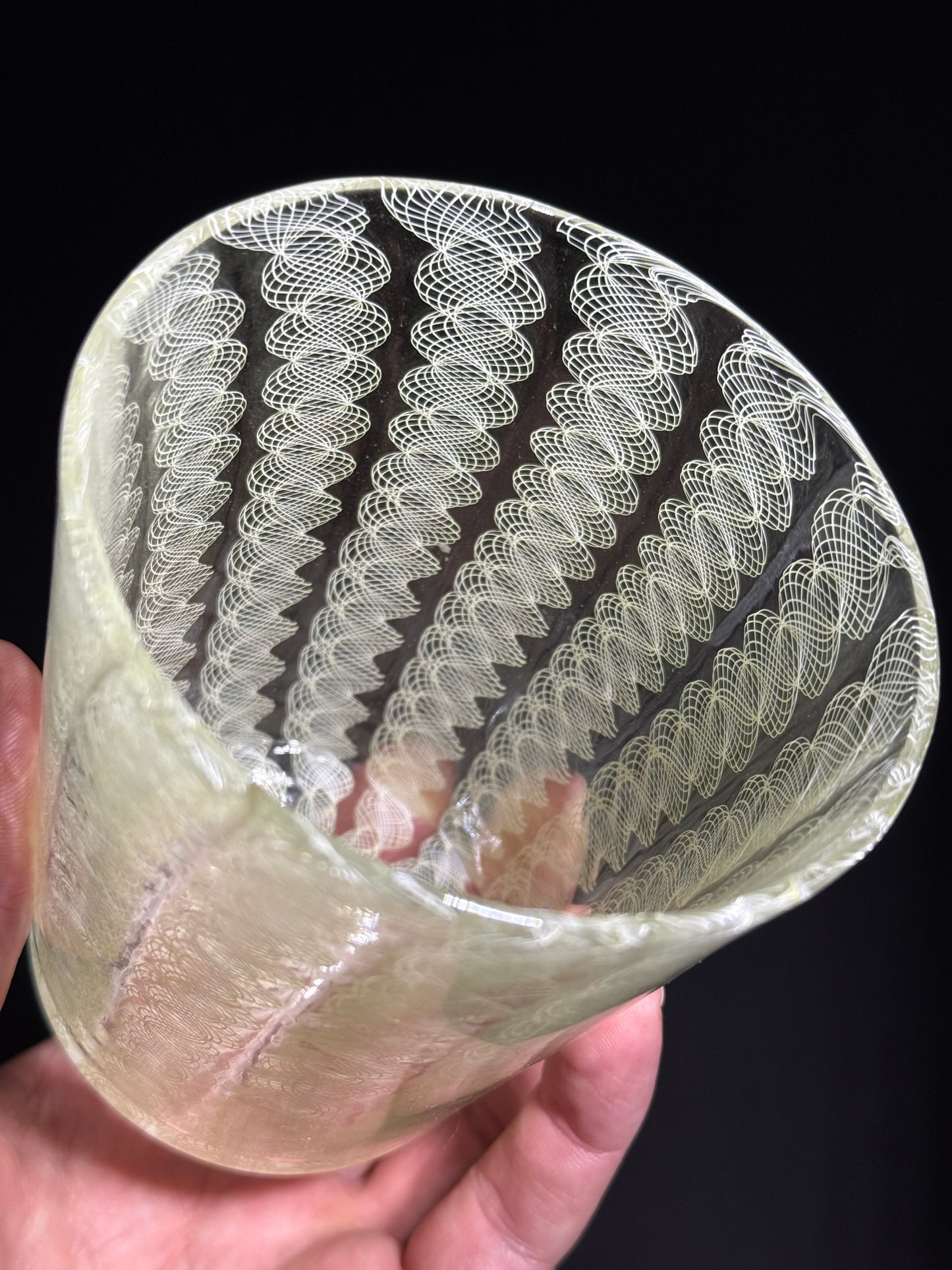 UV Cane Rocks Glass by Xander D’Ambrosio