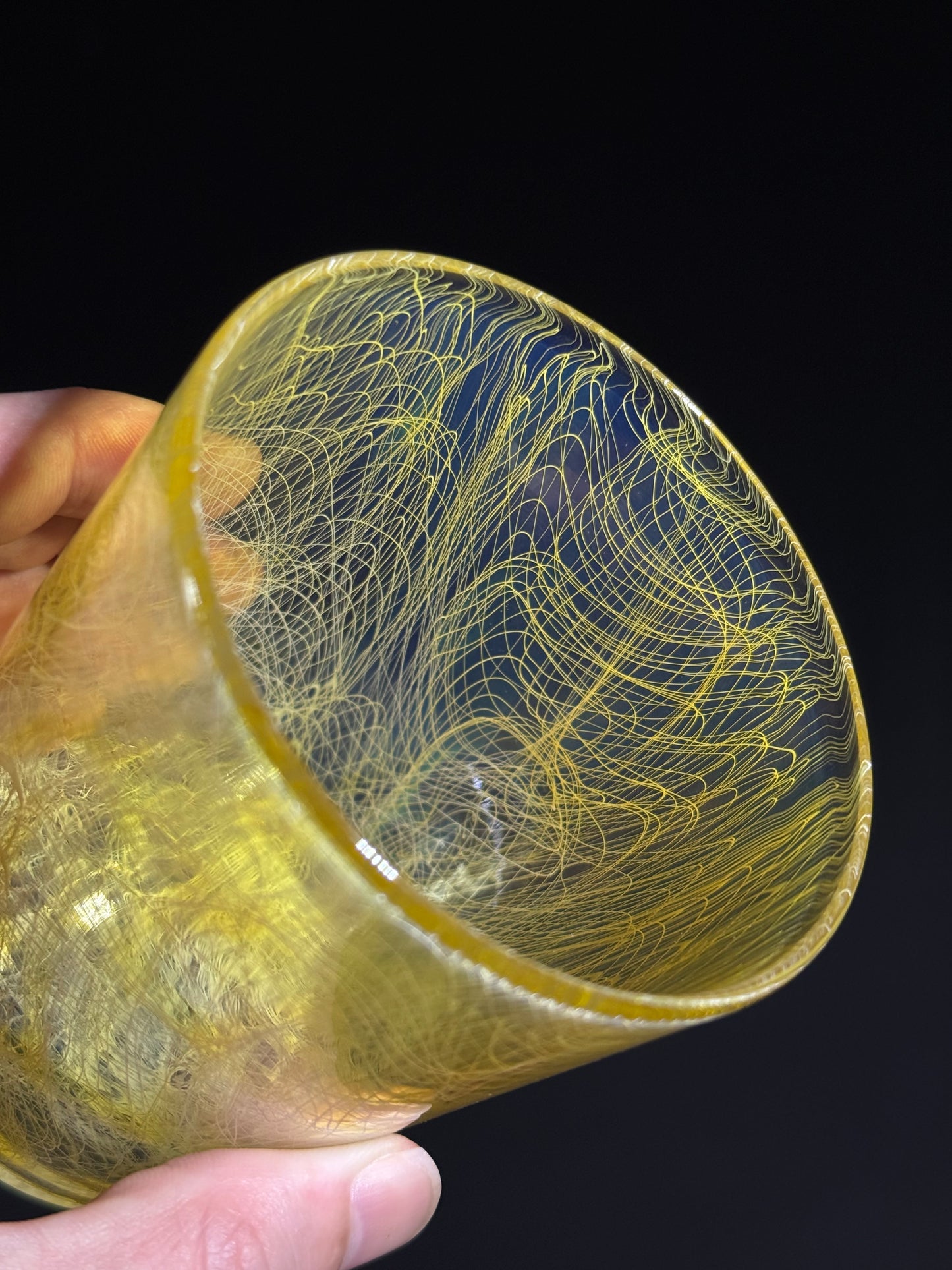 Chaos Rocks Glass by Xander D’Ambrosio