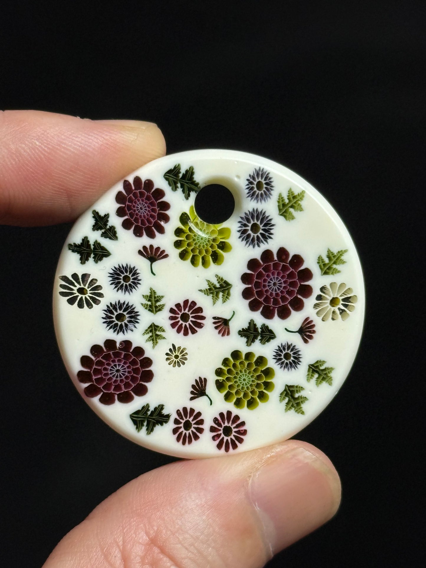 Sakiyo Takeuchi - Pendant - “Dahlia”