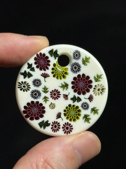 Sakiyo Takeuchi - Pendant - “Dahlia”