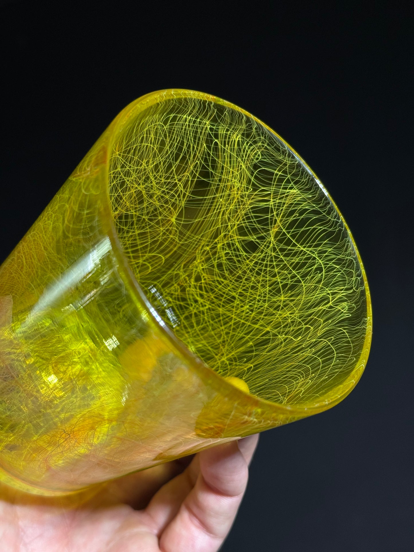 Chaos Rocks Glass by Xander D’Ambrosio