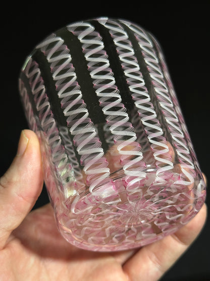 Cane Rocks Glass by Xander D’Ambrosio