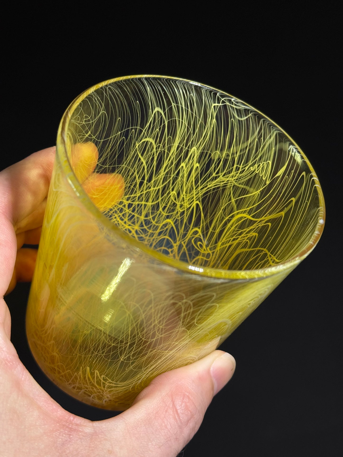 Chaos Rocks Glass by Xander D’Ambrosio