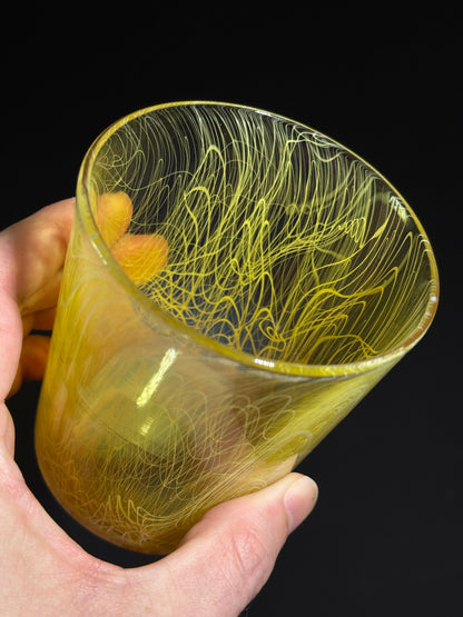 Chaos Rocks Glass by Xander D’Ambrosio