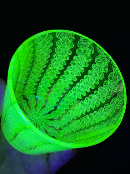 UV Cane Rocks Glass by Xander D’Ambrosio